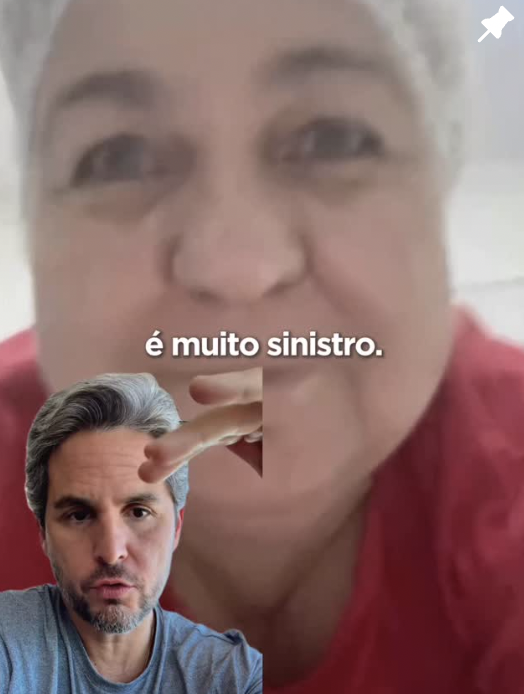 Print do Reels do Rony Meisler comentando sobre a Empada da Casa